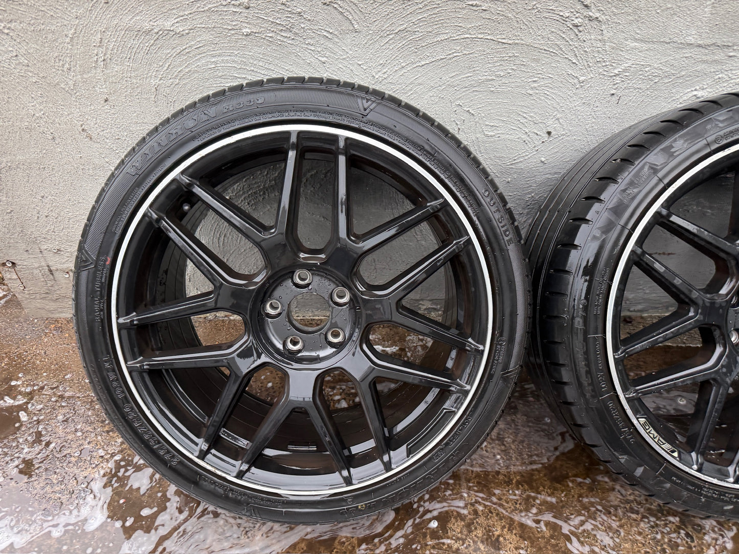 Mercedes Benz AMG C63 Staggered 20” Alloy Wheels with Tyres