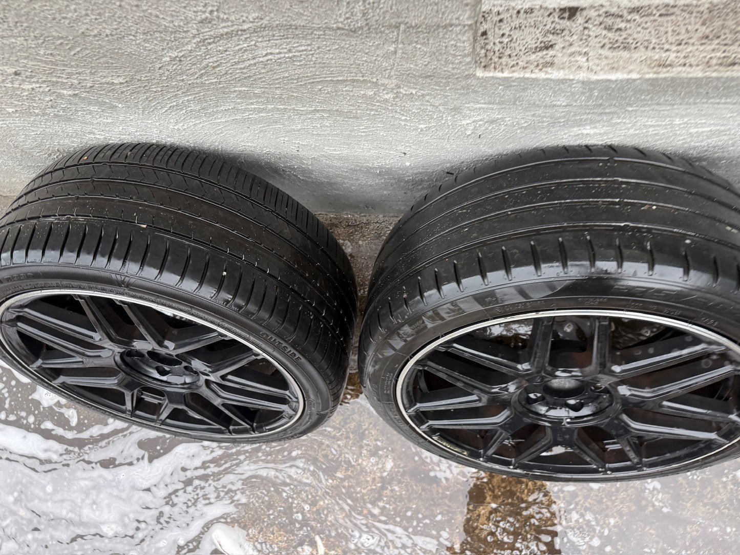 Mercedes Benz AMG C63 Staggered 20” Alloy Wheels with Tyres
