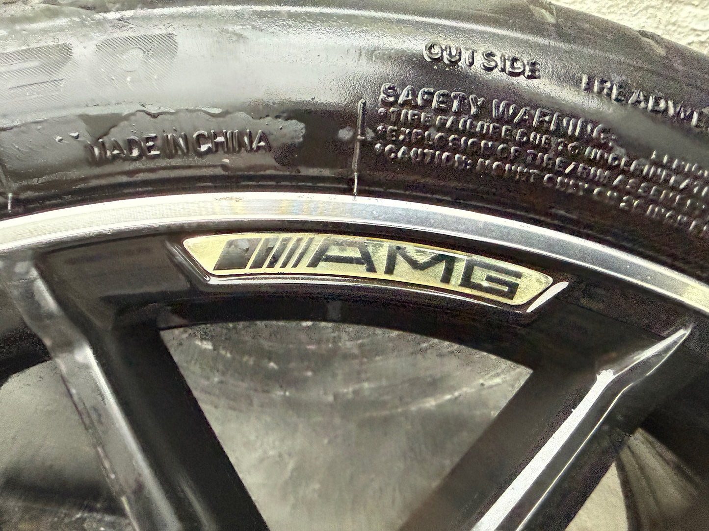 Mercedes Benz AMG C63 Staggered 20” Alloy Wheels with Tyres