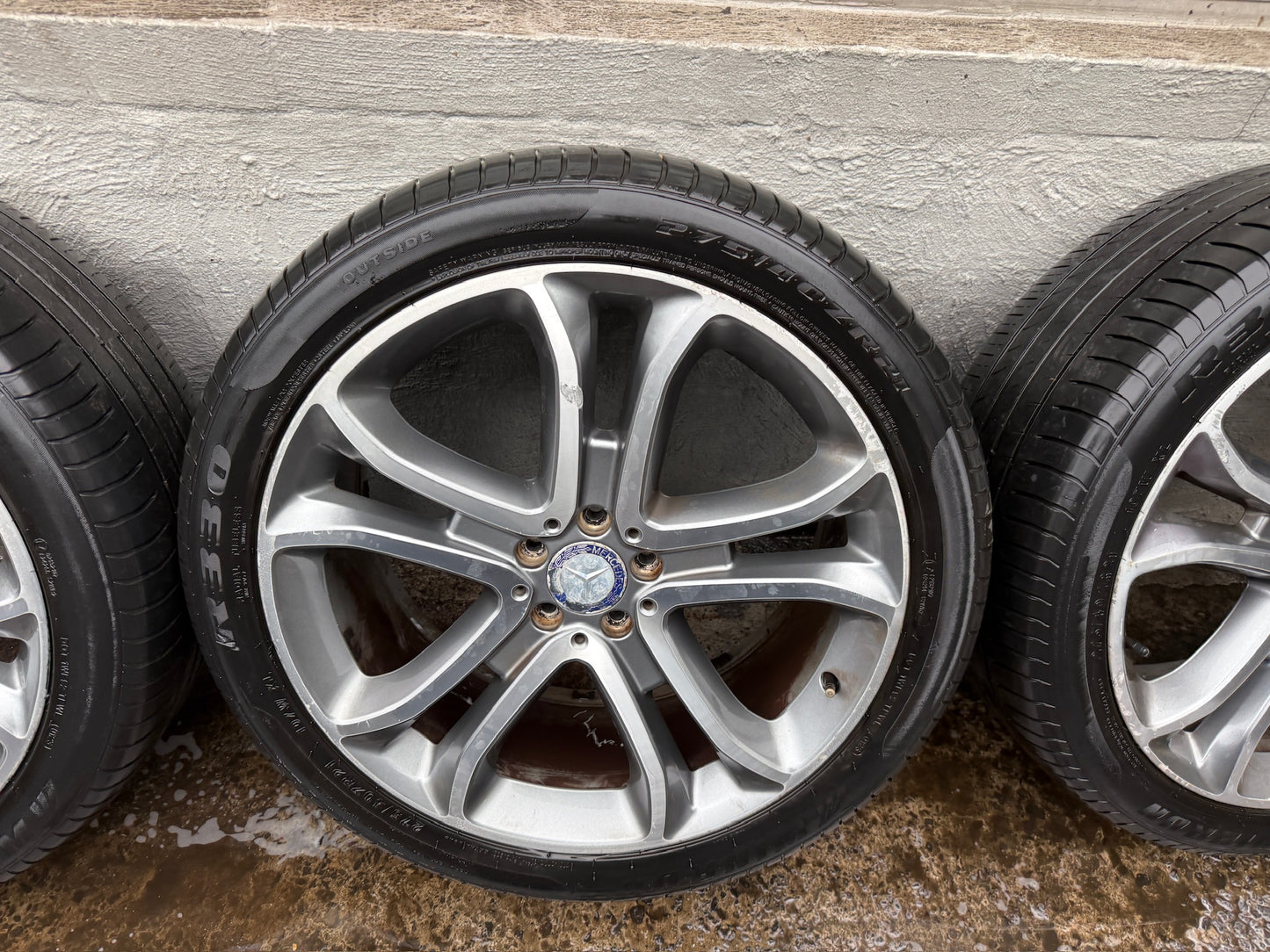 Mercedes Benz ML GLE W166 21” Alloy Wheels with Tyres