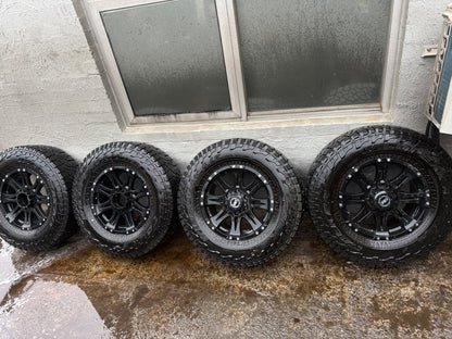 CSA Black 6 Stud 17” Alloy Wheels with Excellent Tyre