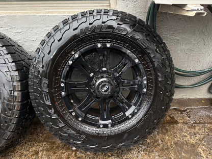 CSA Black 6 Stud 17” Alloy Wheels with Excellent Tyre