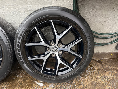 Toyota RAV4 18” Alloy Wheels with Good Tyres