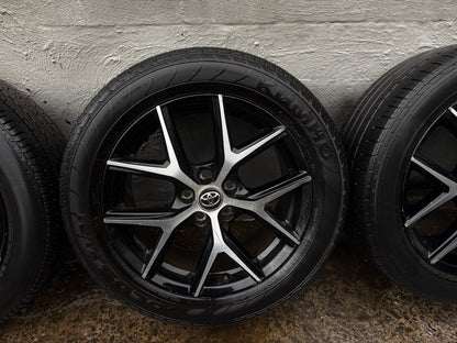 Toyota RAV4 18” Alloy Wheels with Good Tyres