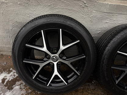 Toyota RAV4 18” Alloy Wheels with Good Tyres