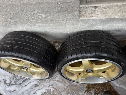 HRS Dished 20” Alloy Wheels with Tyres