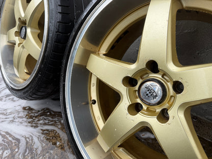 HRS Dished 20” Alloy Wheels with Tyres