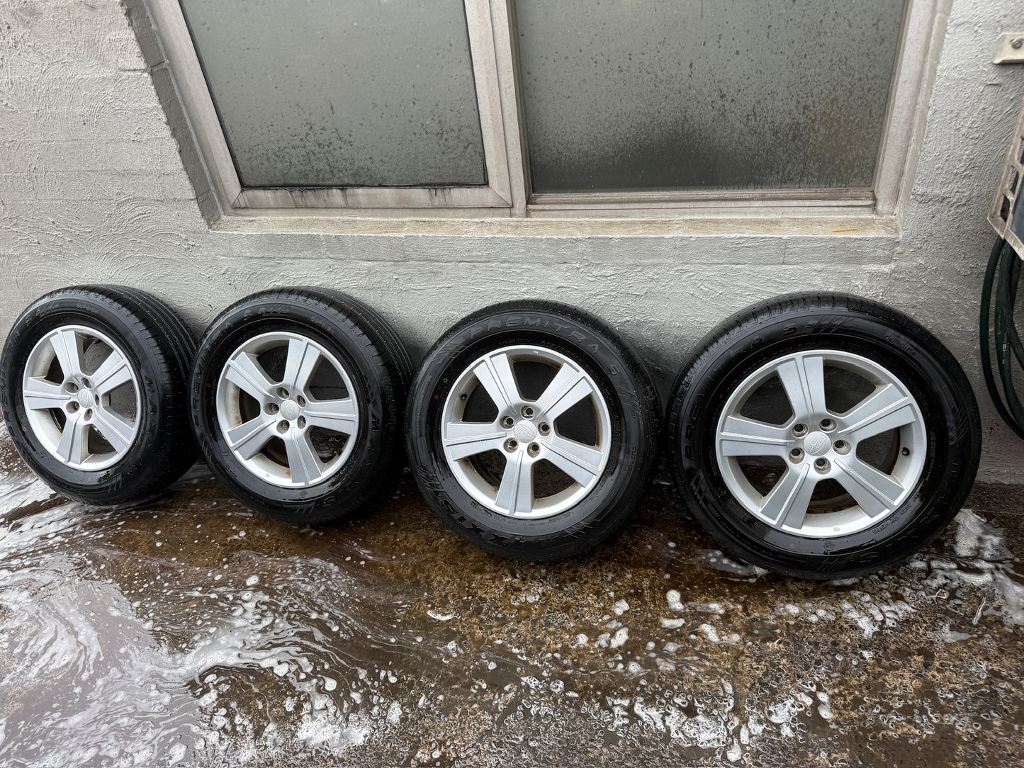 Subaru Forester 16” Alloy Wheels with Good Tyres