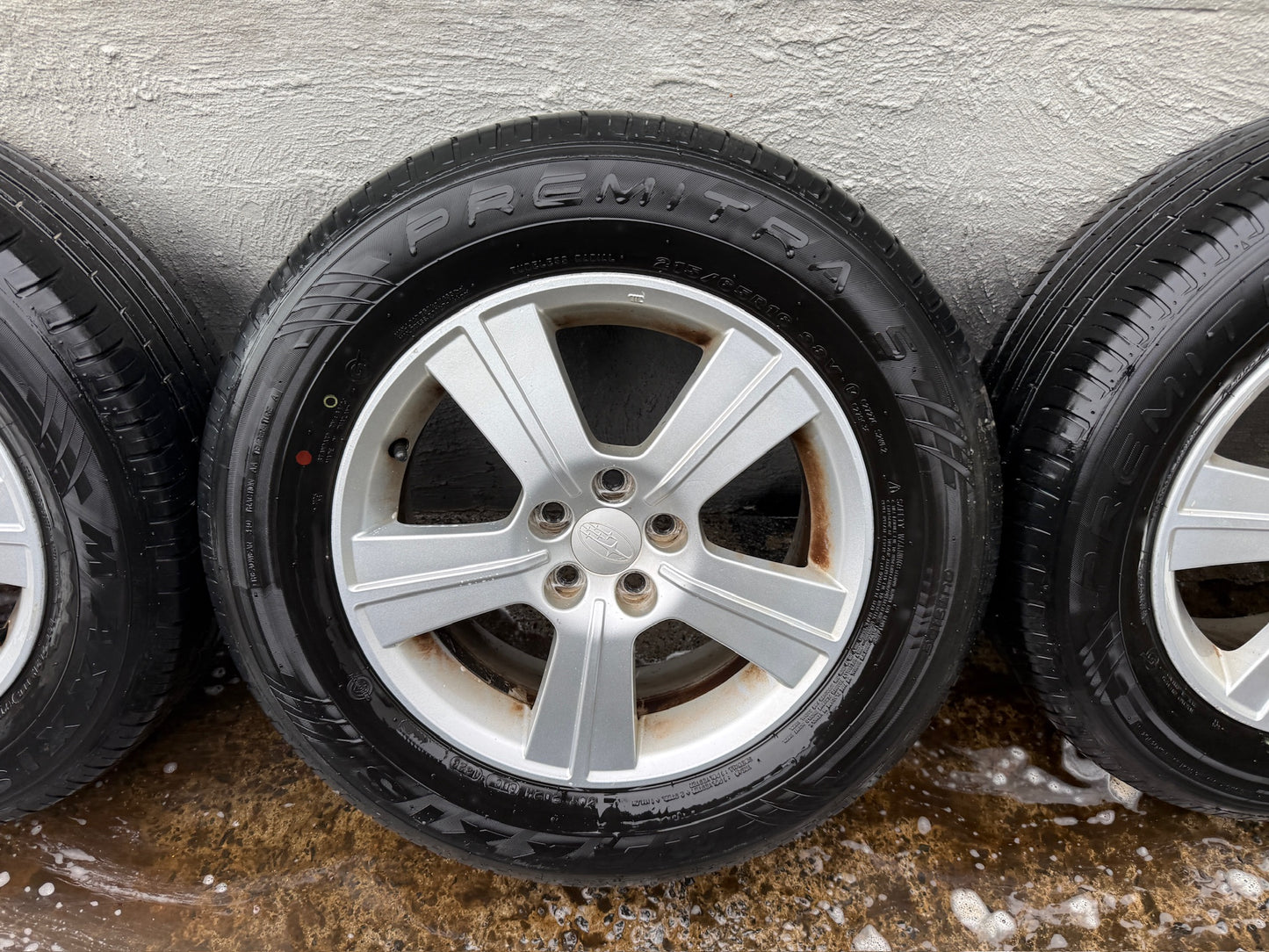Subaru Forester 16” Alloy Wheels with Good Tyres