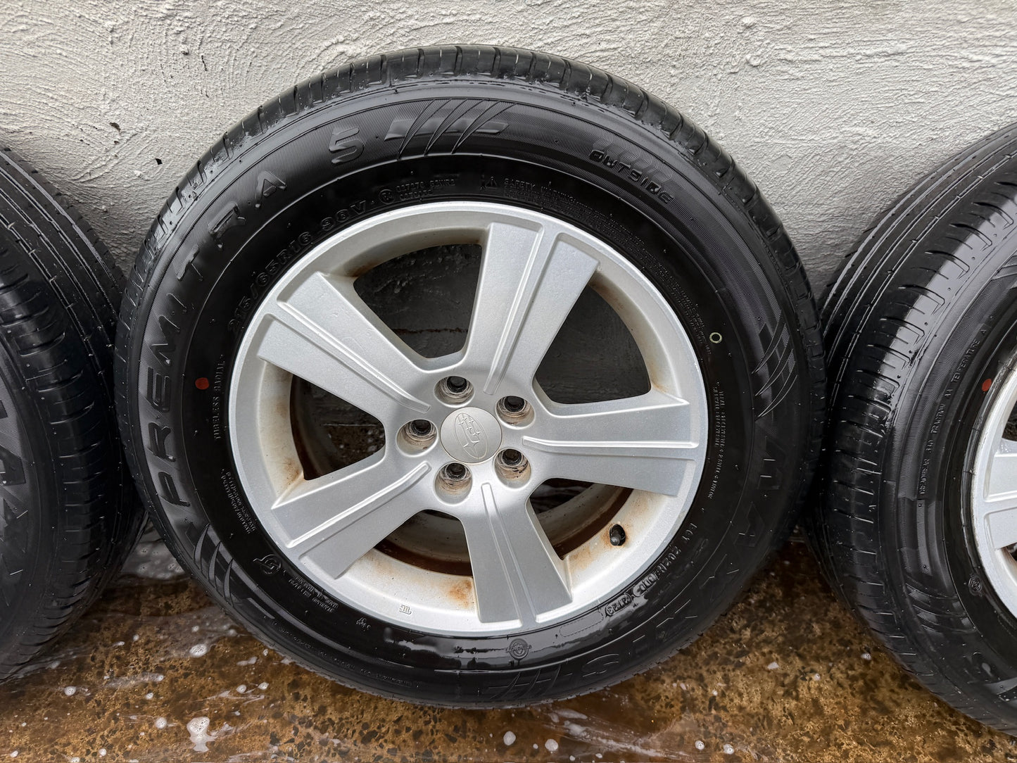 Subaru Forester 16” Alloy Wheels with Good Tyres