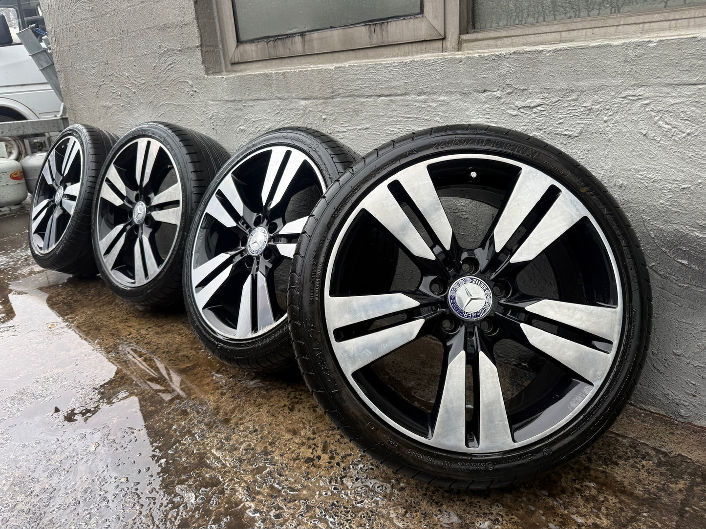 Mercedes A-Class 18” Alloy Wheels with Good Tyres