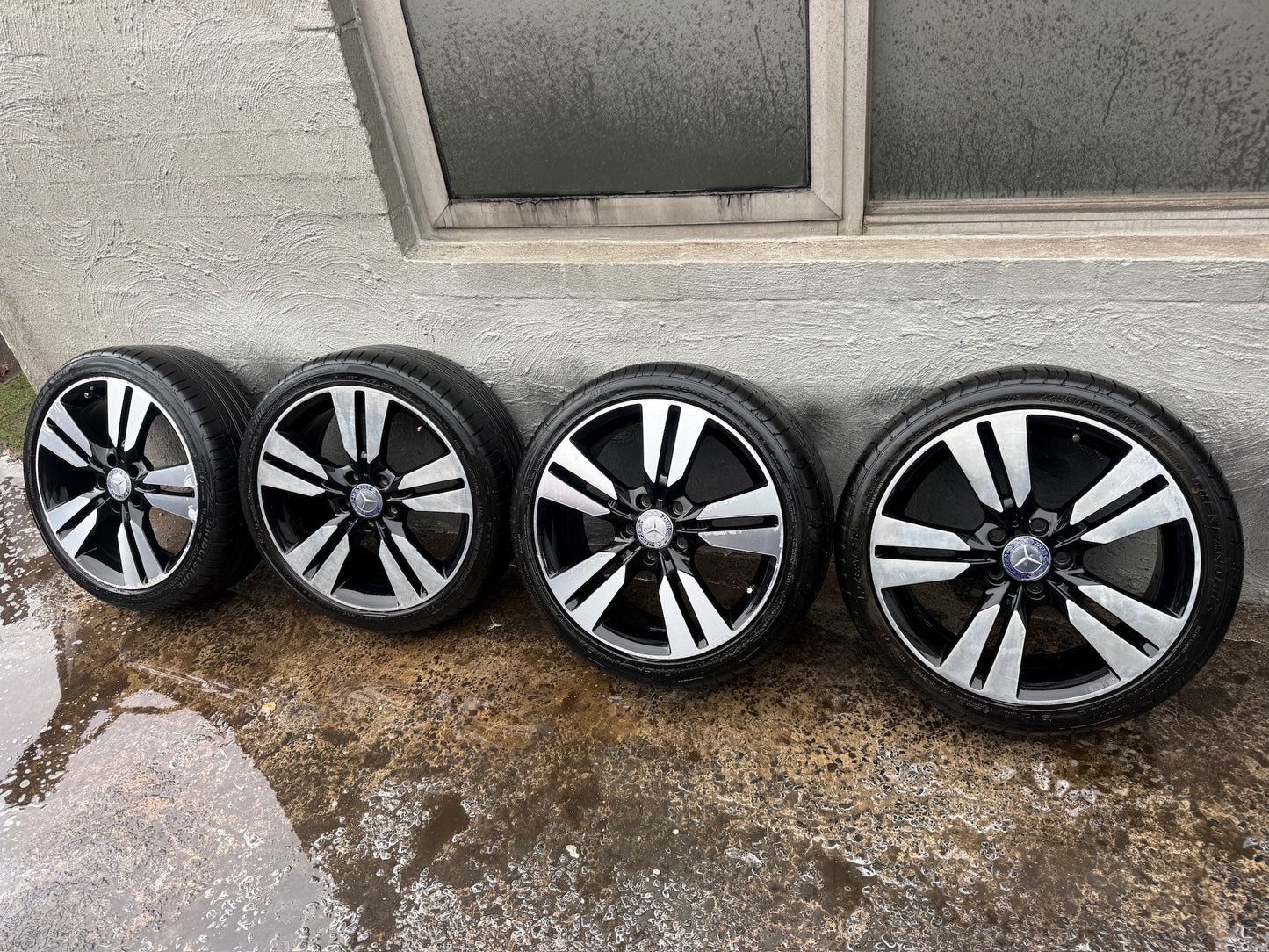 Mercedes A-Class 18” Alloy Wheels with Good Tyres