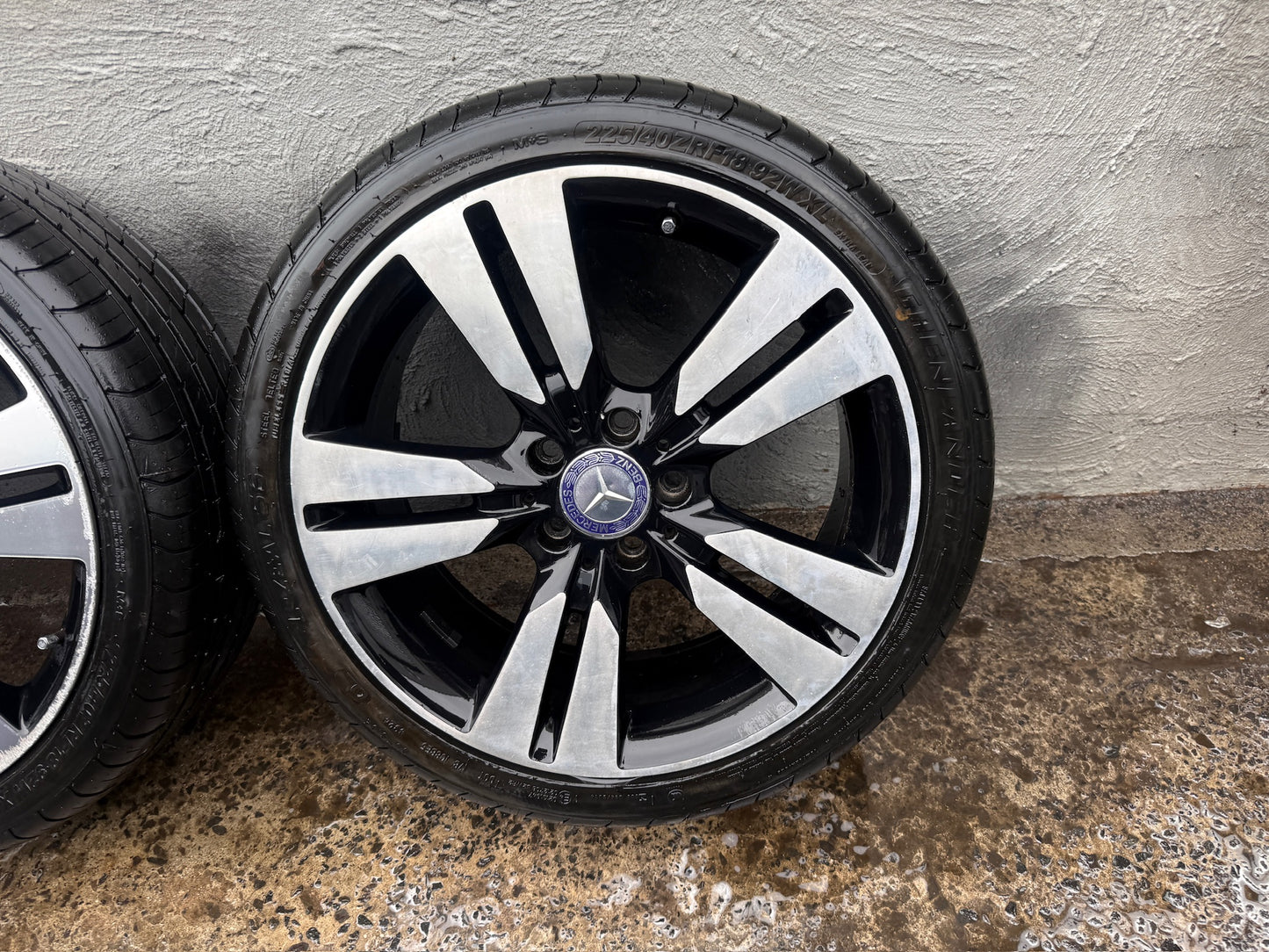 Mercedes A-Class 18” Alloy Wheels with Good Tyres