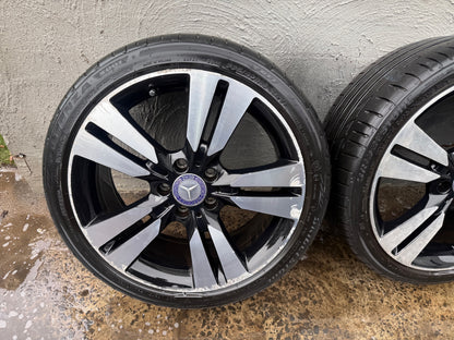 Mercedes A-Class 18” Alloy Wheels with Good Tyres