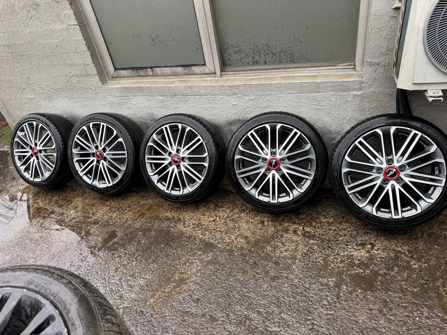 Kia Cerato 18” Alloy Wheels with Good Tyres - Set of 5