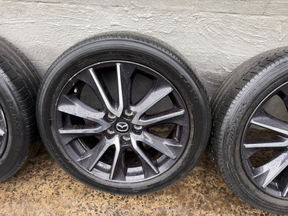 Mazda CX-3 18” Alloy Wheels with Good Tyres