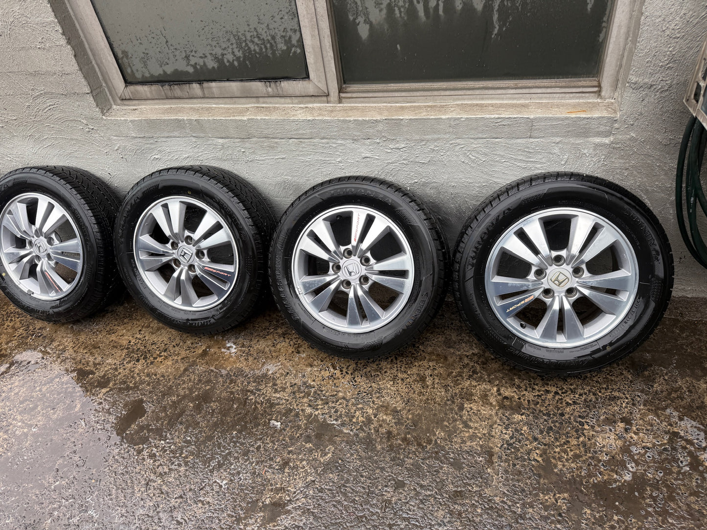 Honda Accord 16” Alloy Wheels with Good Bridgestone Tyres