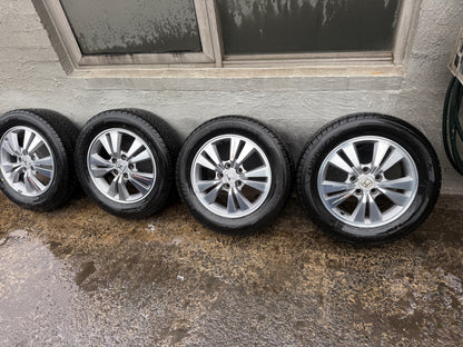 Honda Accord 16” Alloy Wheels with Good Bridgestone Tyres