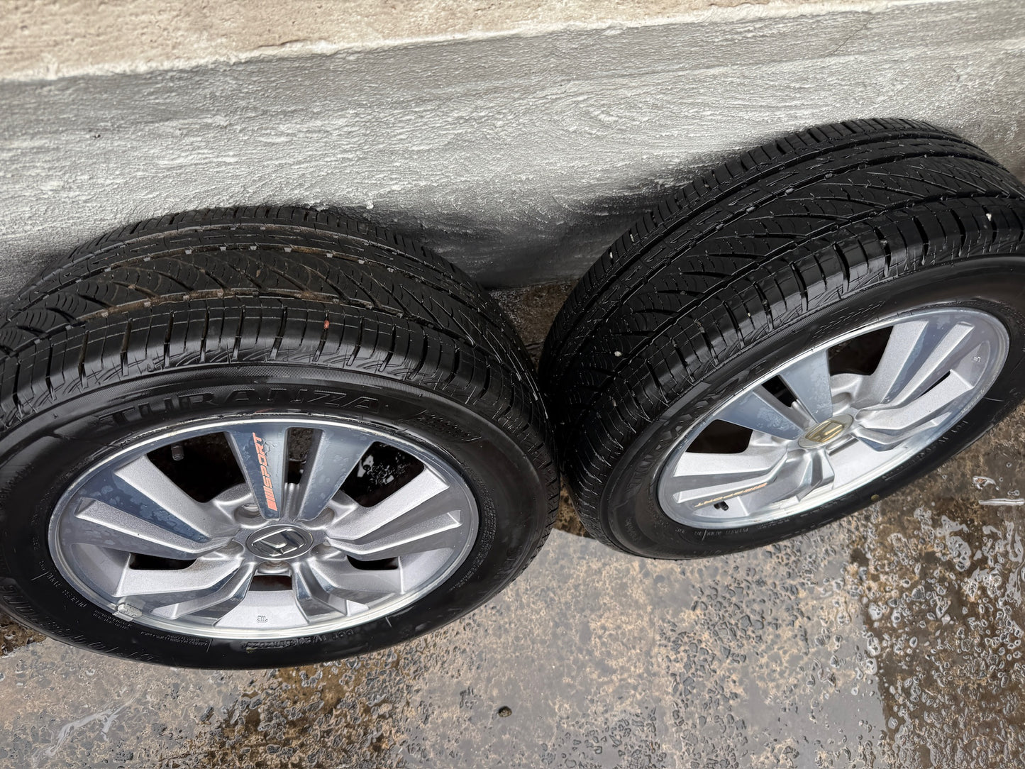Honda Accord 16” Alloy Wheels with Good Bridgestone Tyres