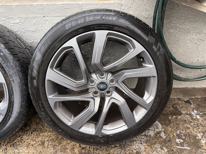 Land Rover Range Rover Sport 21” Alloy Wheels with Good Tyres