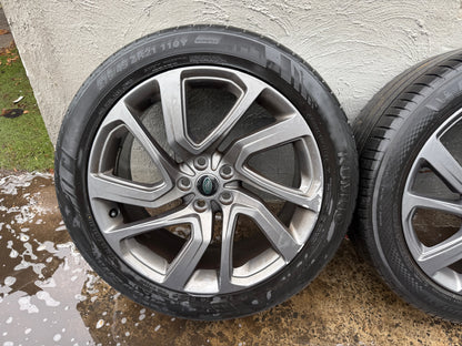 Land Rover Range Rover Sport 21” Alloy Wheels with Good Tyres
