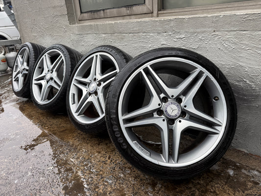 Mercedes Benz AMG C-Class W205 GLE 18” Alloy Wheels with Tyres
