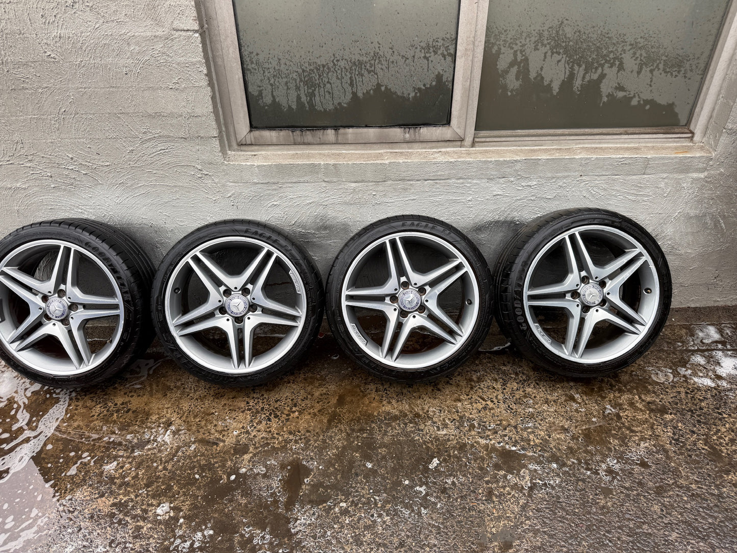 Mercedes Benz AMG C-Class W205 GLE 18” Alloy Wheels with Tyres