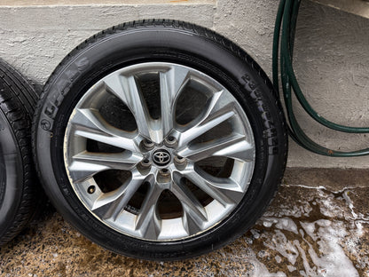 Toyota Kluger 20” Alloy Wheels with Good Tyres