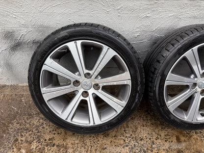 Peugeot 308 17” Alloy Wheels with Excellent Tyres