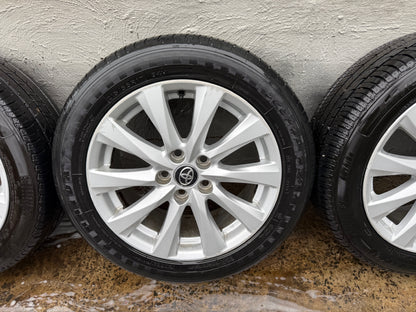 Toyota Camry 17” Alloy Wheels with Good Tyres