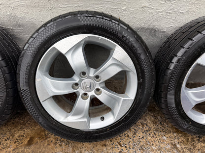 Honda HR-V 17” Alloy Wheels with Good Tyres.