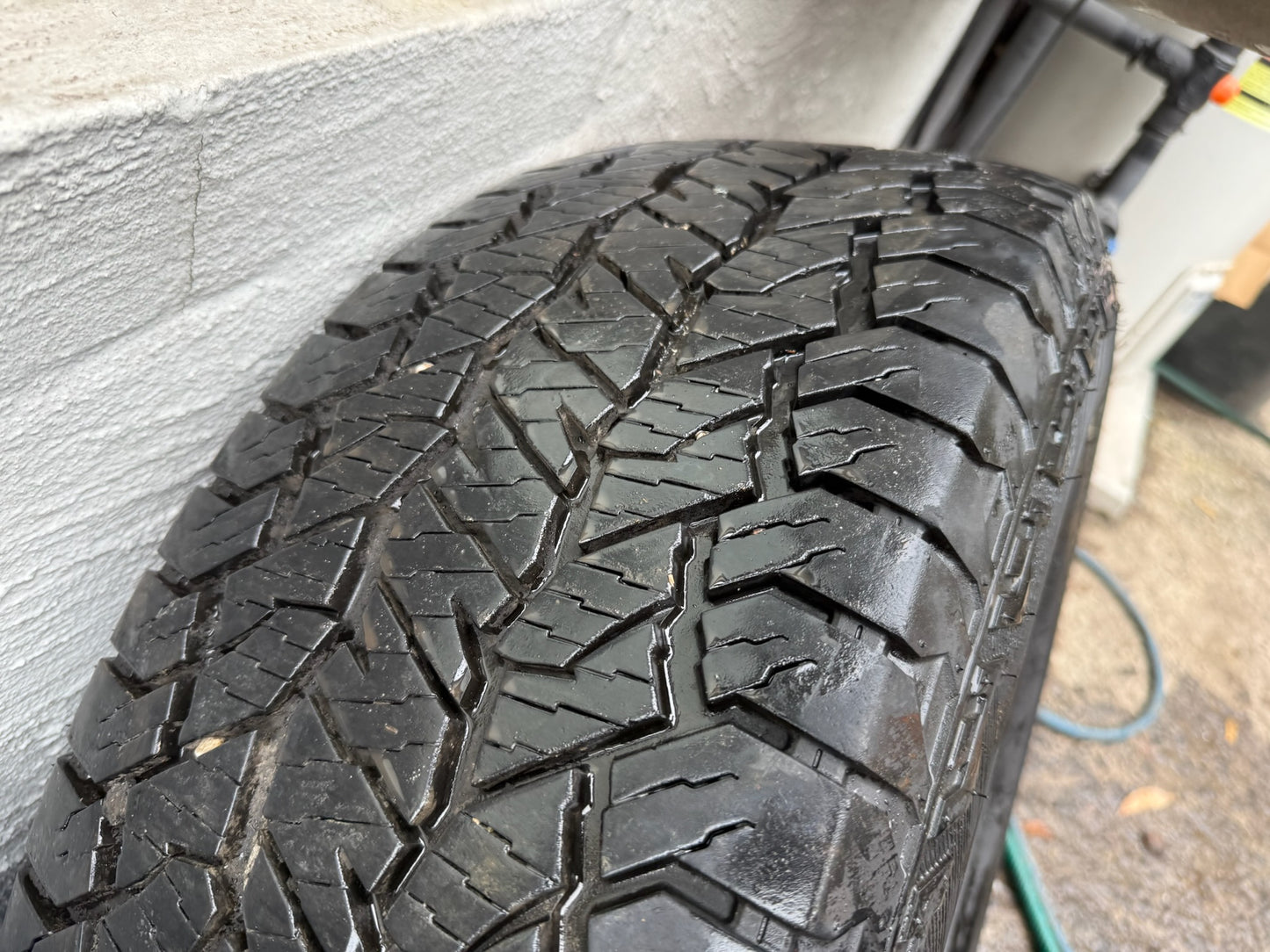Hankook DynaPro A/T Tyres on Black 6 Stud Rims
