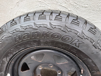 Hankook DynaPro A/T Tyres on Black 6 Stud Rims