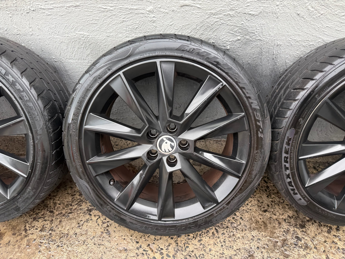 Skoda Fabia 17” Alloy Wheels with Very Good Tyres