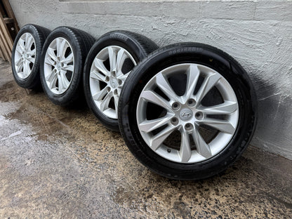 Hyundai i30/Elantra 16” Alloy Wheels with Good Tyres