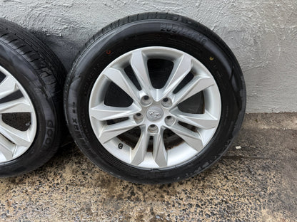 Hyundai i30/Elantra 16” Alloy Wheels with Good Tyres