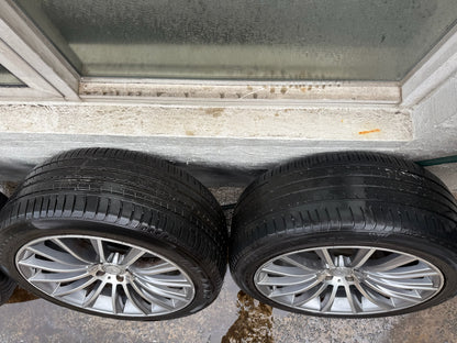 Mercedes ML 21” Alloy Wheels with Excellent Tyres