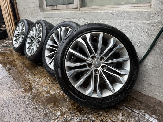 Genesis G80 18” Alloy Wheels with Good Tyres