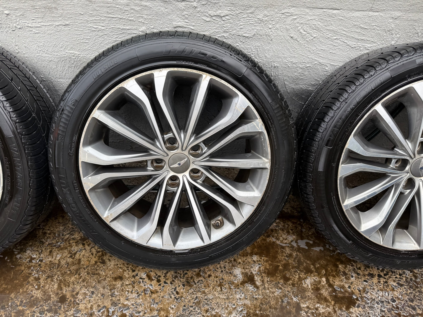 Genesis G80 18” Alloy Wheels with Good Tyres