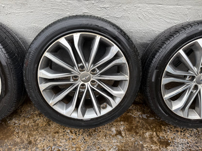 Genesis G80 18” Alloy Wheels with Good Tyres