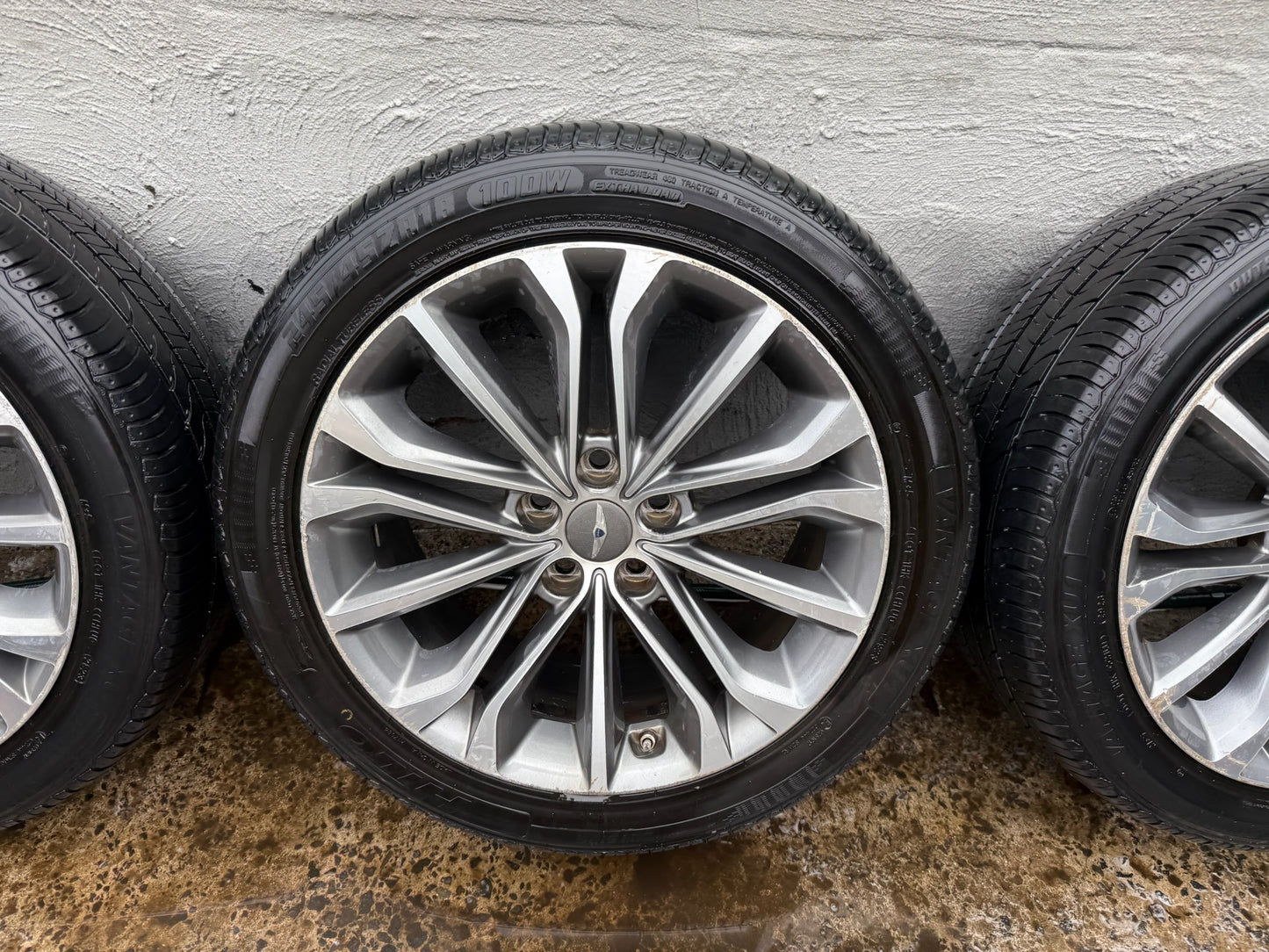 Genesis G80 18” Alloy Wheels with Good Tyres