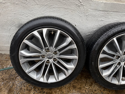 Genesis G80 18” Alloy Wheels with Good Tyres