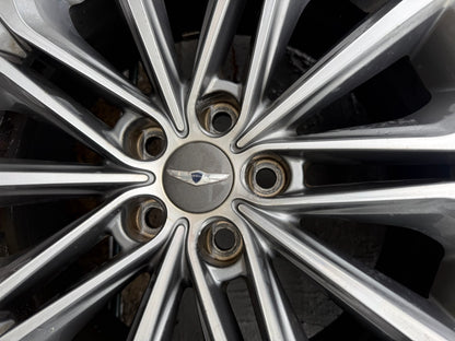 Genesis G80 18” Alloy Wheels with Good Tyres