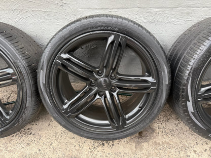 Audi Q7 Black 21” Alloy Wheels with Good Tyres