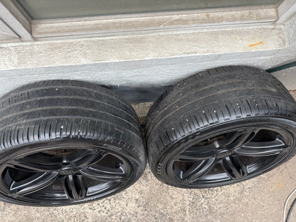 Audi Q7 Black 21” Alloy Wheels with Good Tyres