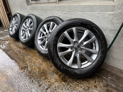 Mazda 3 16” Alloy Wheels with Excellent Tyres