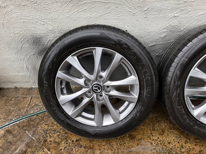 Mazda 3 16” Alloy Wheels with Excellent Tyres