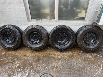 Falken Wildpeak Like New A/T Tyres on 6 Stud Steel Rims