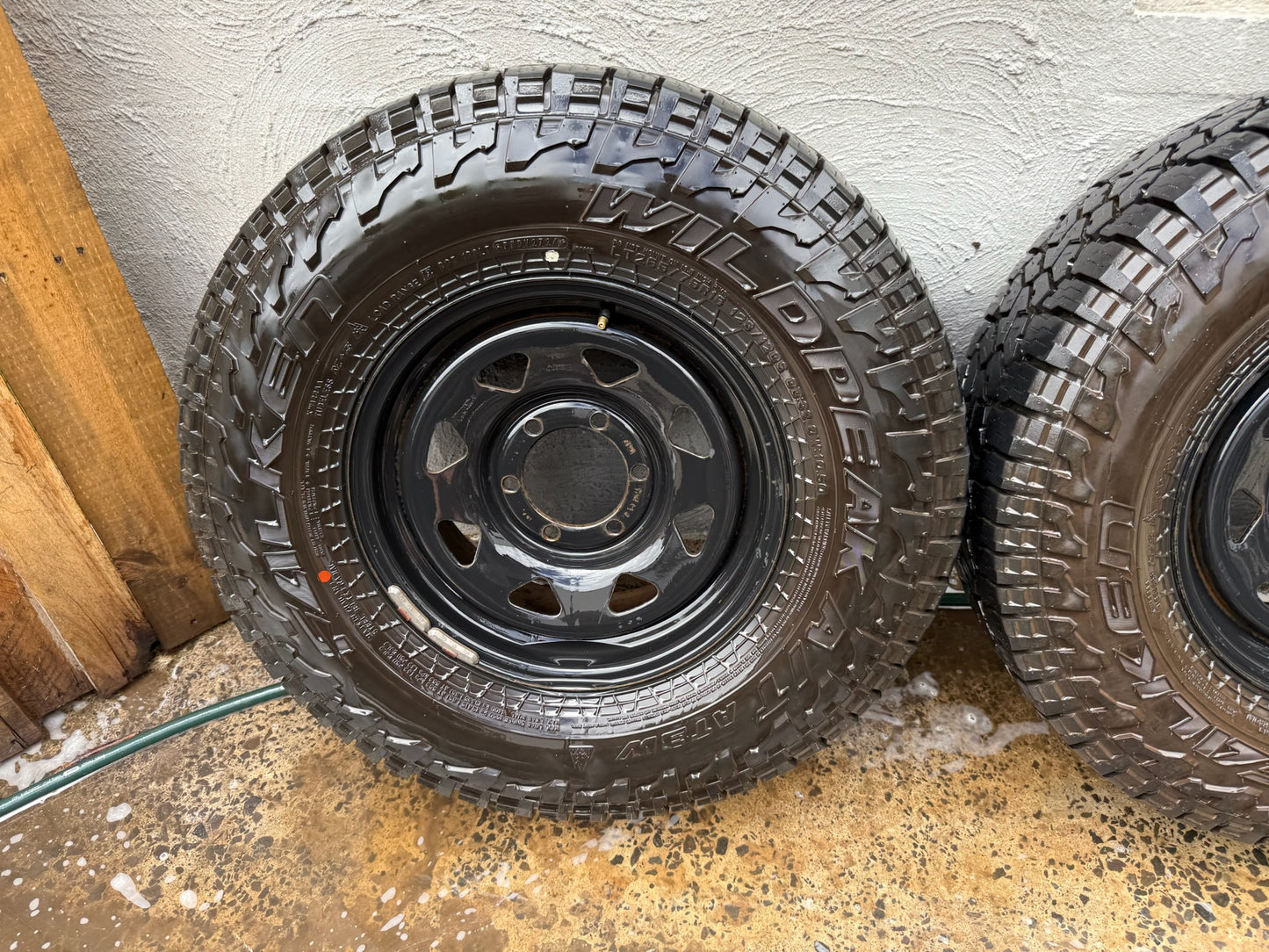 Falken Wildpeak Like New A/T Tyres on 6 Stud Steel Rims