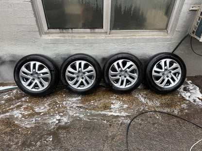Honda City 15” Alloy Wheels with Good Tyres